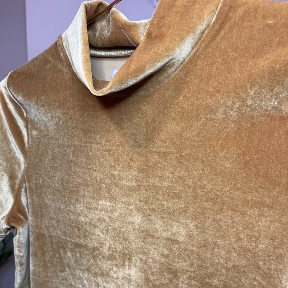 Madewell Velvet Mockneck Top - Picture 7 of 7